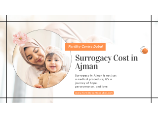 Surrogacy Cost in Ajman