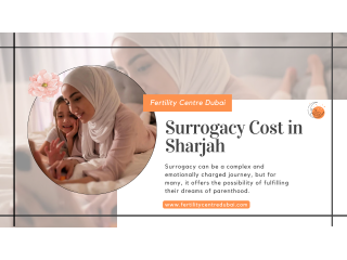 Surrogacy Cost in Sharjah