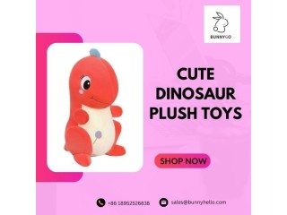 Cute Dinosaur Plush Toys by Bunny Hello
