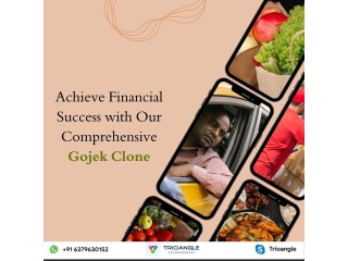 Achieve Financial Success with Our Comprehensive Gojek Clone