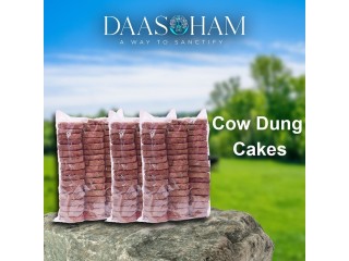 Cow Dung Cakes For Agnihotra In India