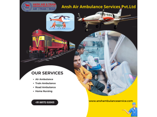 Ansh Train Ambulance in Patna with Full ICU Medical Set-up
