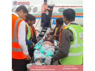 Ansh Air Ambulance in Guwahati with Comprehensive Medical Care