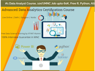 Data Analytics Course in Delhi, Free Python and Alteryx by SLA Consultants Institute in Delhi, NCR, Sales Analyst Certification