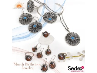 Stunning March Birthstone Jewelry Collection