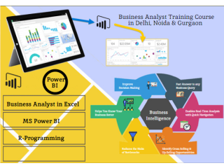 Wipro Business Analyst Coaching in Delhi, 110030 [100% Job, Update New Skill in '24] Microsoft Power BI Certification Institute in Gurgaon,