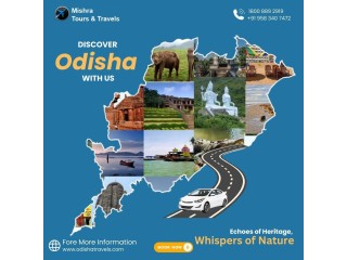 Get an easier and superfast booking system to plan your tailor-made trip from Odisha Travels