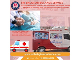 Sri Balaji Ambulance Services in Lakhisarai,Bihar  Provides Advanced Medical Facilities