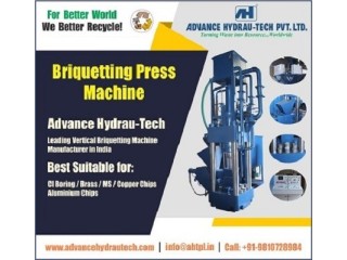 Briquetting Machine for Metal Chip