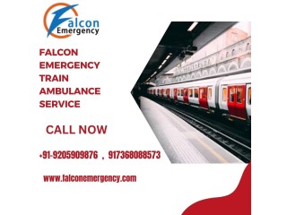 Avail of Falcon Emergency Train ambulance service in Patna for Critical Patient Transfer