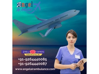 Use Angel Air Ambulance Services in Delhi with Medical Team at Economic Cost