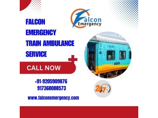 Gain Falcon Emergency Train Ambulance Services in Nagpur with a High-tech Medical Care