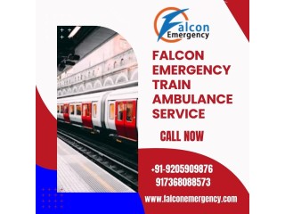 Use Falcon Emergency Train Ambulance Services in Allahabad with a Life-care Oxygen Tank