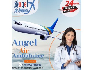 Get Angel Air Ambulance Services in Guwahati with All Medical Facility