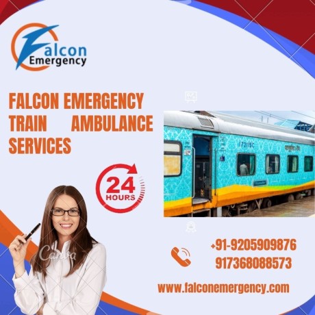 hire-a-unique-icu-setup-by-falcon-emergency-train-ambulance-service-in-siliguri-big-0