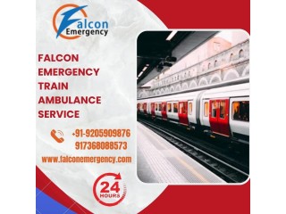 Utilize Train Ambulance Service in Jaipur by Falcon Emergency with full medical Service