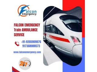 Avail of Train Ambulance Service in Patna by Falcon Emergency with the best Medical Facilities