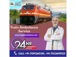 Select King Train Ambulance in Patna with Full Medical Facilities
