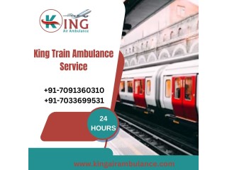 Select King Train Ambulance Services in Patna with World - class Ventilator Setup