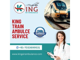 Utilize Train Ambulance in Guwahati by King  with a Reliable Medical Team