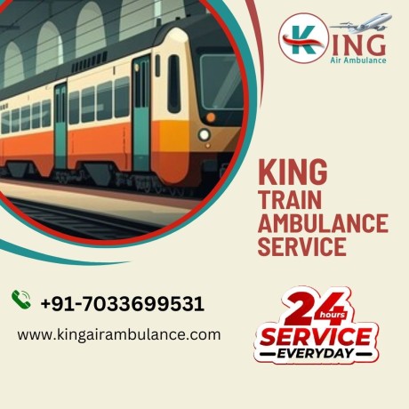 take-king-train-ambulance-services-in-siliguri-with-life-care-ventilator-setup-big-0