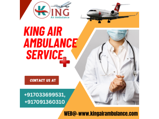 Prompt & Responsible Air Ambulance Service in Siliguri by King