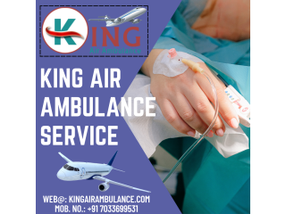 Dependable Air Ambulance Service in Kolkata by King