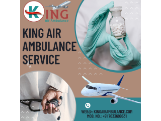 Safe & Reliable Air Ambulance Service in Guwahati by King