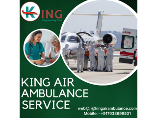 Quick Booking Method in Dibrugarh by King Air Ambulance