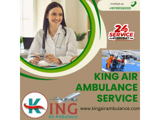 Get an Air Ambulance at a Minimum Price from Patna by King Air