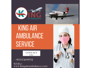Air Ambulance Service in Hyderabad by King- Low cost Life Support Air Ambulance