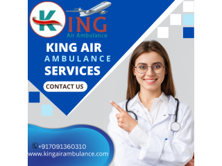 Specialized Care Air Ambulance Service in Ranchi by King