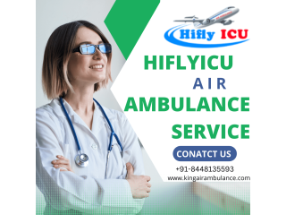 Experts Air Ambulance Service in Delhi by Hiflyicu