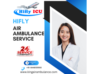 Round-the-clock Air Ambulance Service in Patna by Hiflyicu