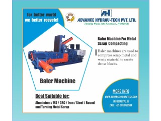 Make Waste Management Simple with Baler Machine