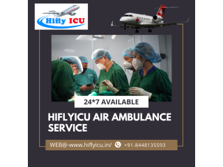 Air Ambulance Service in Amritsar by Hiflyicu- 24/7 Assistance with doctors and Para-medical staffs