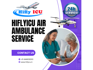 Seamless Coordination Air Ambulance Service in Varanasi by Hiflyicu
