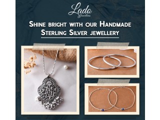 Buy Designer Handmade Silver Jewellery Online For Women