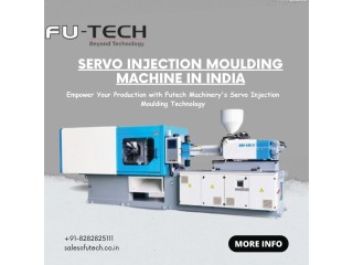 Buy Servo Injection Moulding Machines in India - Futech Machinery