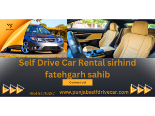 Self Drive Car Rental sirhind fatehgarh sahib/Hoshiarpur car rentals 9646476387