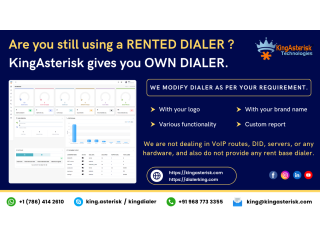 Upgrade to Your Own Dialer Today with Kingasterisk!..