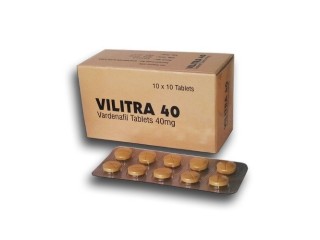 Vilitra 40 Tablets Online | Uses, Side Effects
