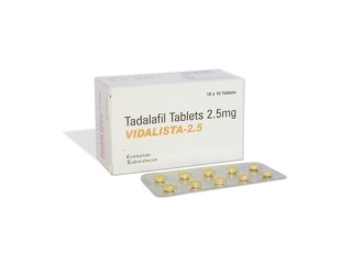 Vidalista 2.5 - Best Solution for male ED