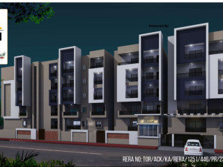 1210 Sq.Ft Flat with 2BHK For Residential Apartment For Sale in Hormavu