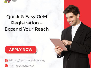 Quick & Easy GeM Registration  Expand Your Reach