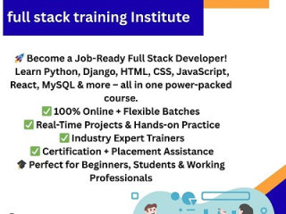 Become a Full Stack Developer with the Best Python Training in Delhi NCR