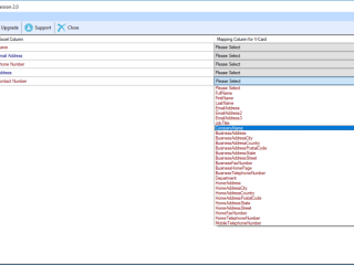 Latest Excel to vCard Importer Software