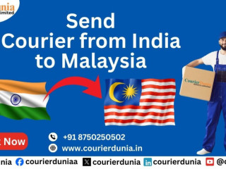 Send Courier from India to Malaysia