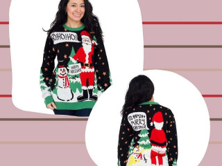 Womens Ugly Christmas Sweater